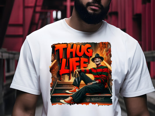 Halloween T Shirt Inspired By Freddy Krueger Character