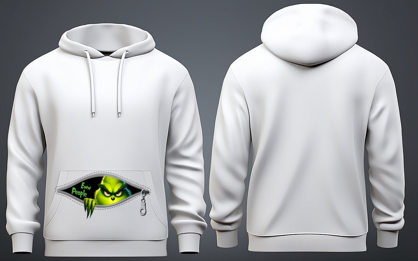 Grinch Christmas Hoodie inspired by the Grinch Unisex Hoodie