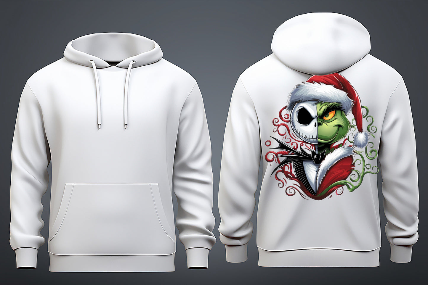 Green Nightmare Hoodie Double Sided Unisex Hoodies