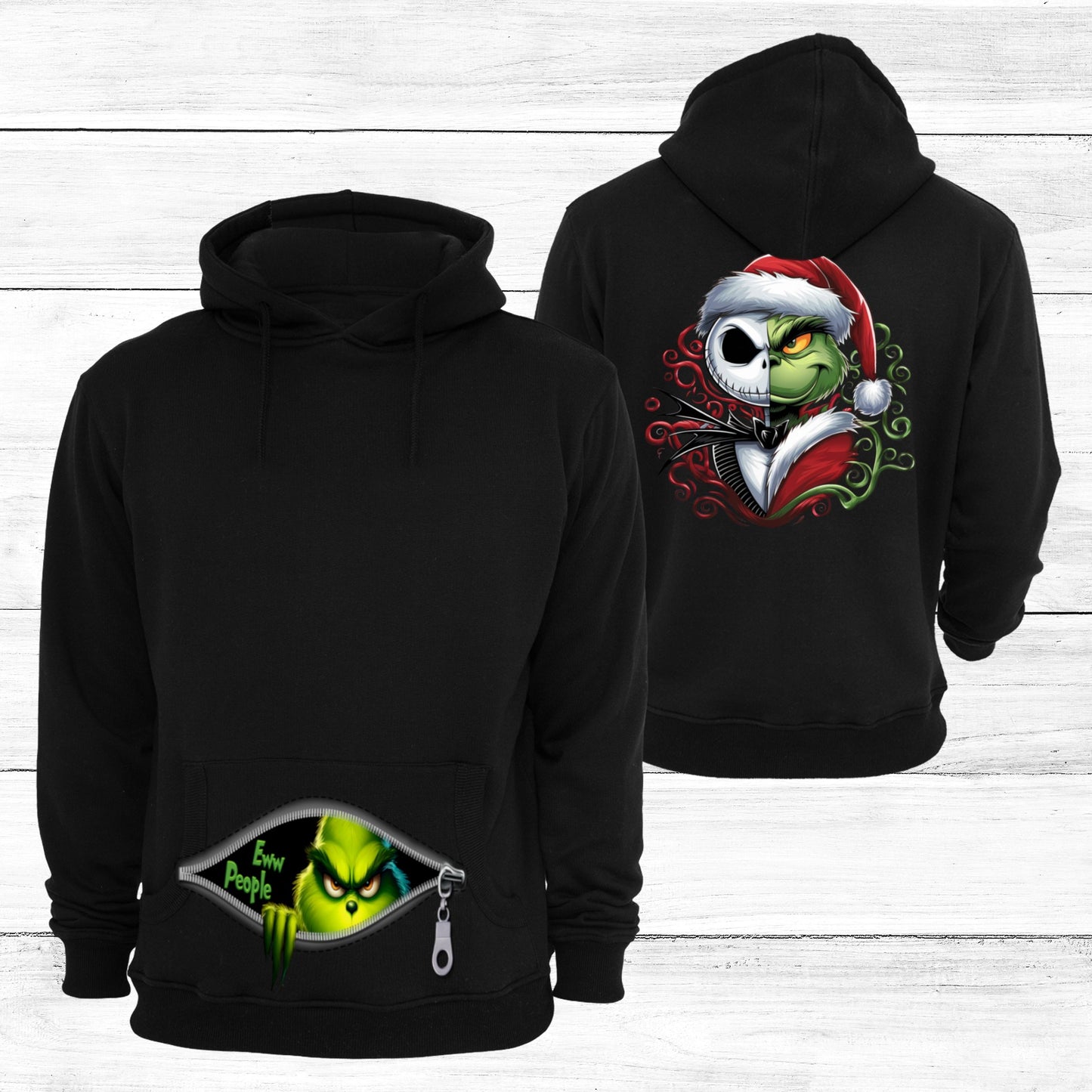 Green Nightmare Hoodie Double Sided Unisex Hoodie
