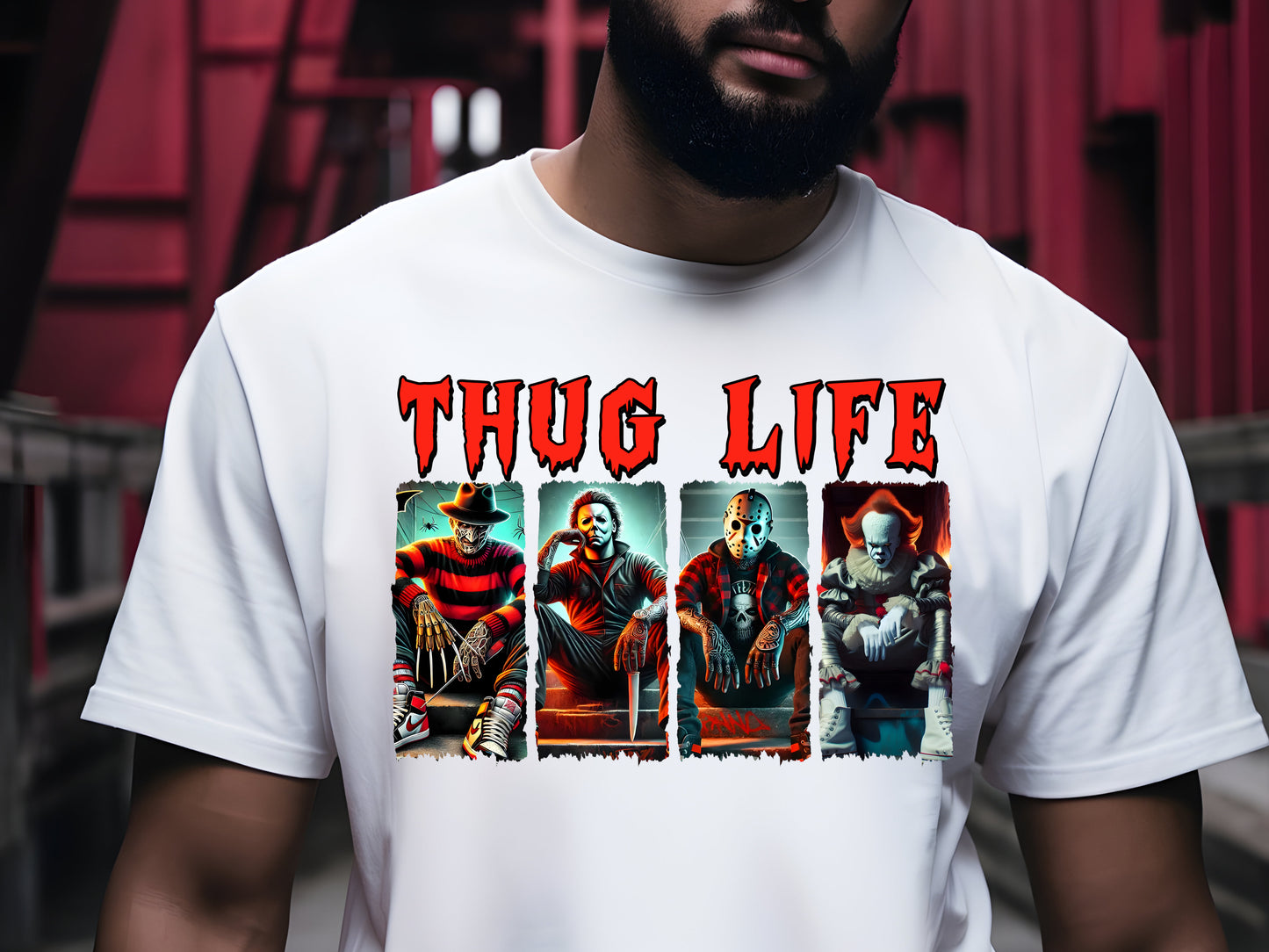 Halloween Shirt Inspired By Your Favorite Halloween Movie Killers Characters Men's T-Shirt