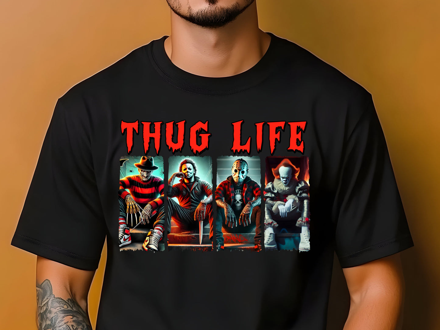 Halloween Shirt Inspired By Your Favorite Halloween Movie Killers Characters Men's T-Shirt