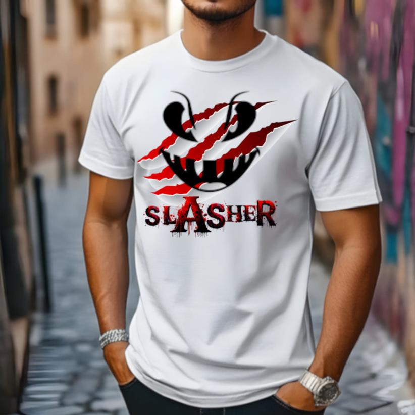Slasher Creepy Face Tee