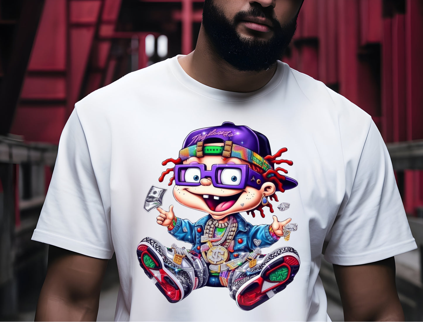 Just A Street Kid That Like Hiphop T Shirt