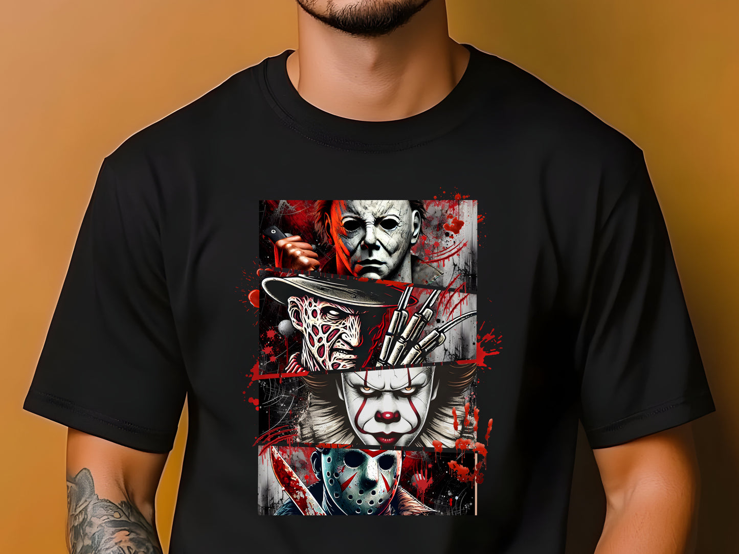 Halloween Shirt Inspired By Your Favorite Halloween Movie Characters Men's T-Shirt
