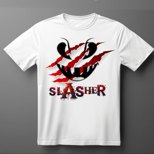 Slasher Creepy Face Tee